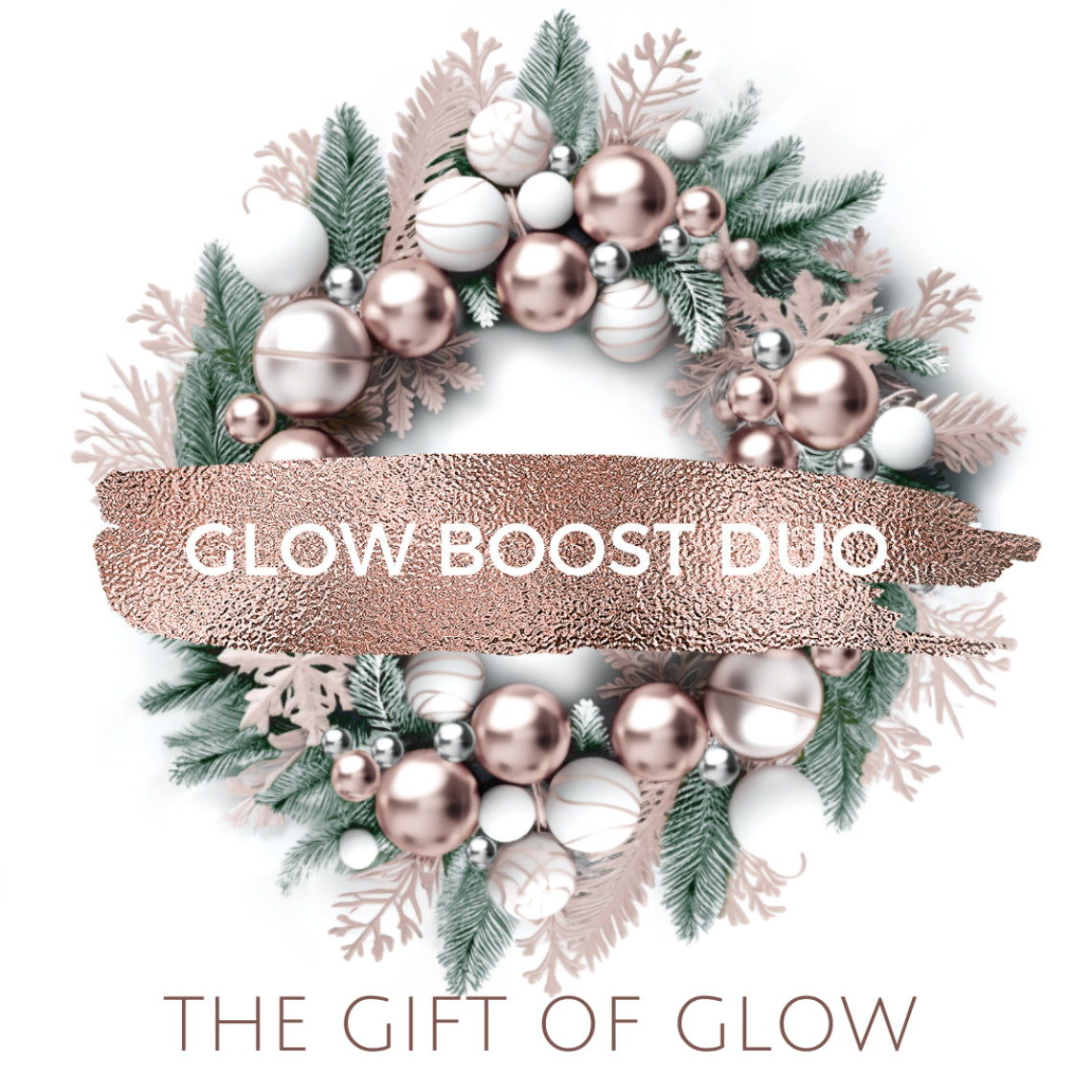 GLOW BOOST DUO . THE GIFT OF GLOW    GLOW RENEW 50 ml & BRIGHTENING B 50 ml